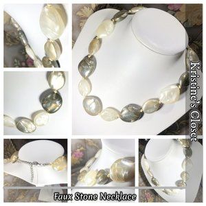 Vintage Faux Stone Necklace